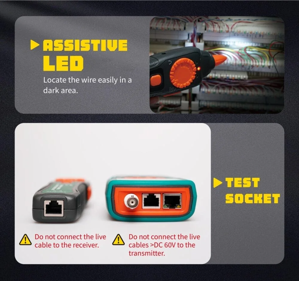 تستر شبکه و زوج یاب پروسکیت مدل ProsKit MT-7071N