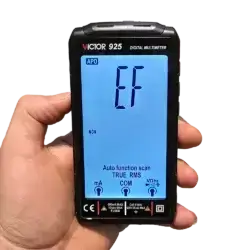 مولتی متر تمام صفحه دیجیتال ویکتور مدل Victor VC-925 عصرتولز