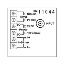 ترانسمیتر و نمایشگر تابلویی TDS/Conductivity ازدو مدل EZDO 4803C - تصویر 3