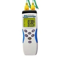 ترمومتر پرتابل دو کاناله تیپ K ام آی سی مدل MIC 98838