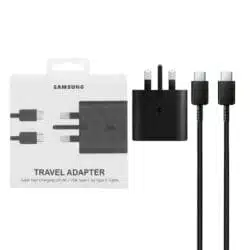 شارژر دیواری فست و PD تک پورت سامسونگ مدل Samsung EP-TA800 25W به همراه کابل شارژ Type-C عصرتولز