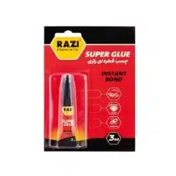 چسب قطره ای رازی مدل RAZI Super Glue حجم 3 میلی لیتر ASRTOOLS