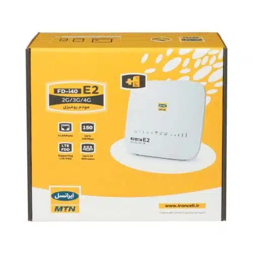 مودم 3G/4G ایرانسل مدل FDi40 E2 همراه با سیم کارت asrtools
