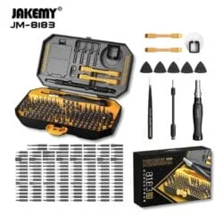 ست پیچ گوشتی مجموعه 145 عددی جک می مدل Jakemy JM-8183 عصرتولز