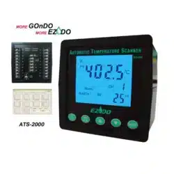 نمایشگر تابلوئی 10 کاناله دما ازدو مدل EZDO ATS-2000