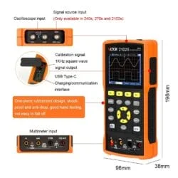 اسیلوسکوپ دستی ویکتور مدل VICTOR 2102S