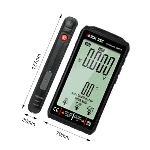 مولتی متر تمام صفحه دیجیتال ویکتور مدل Victor VC-925