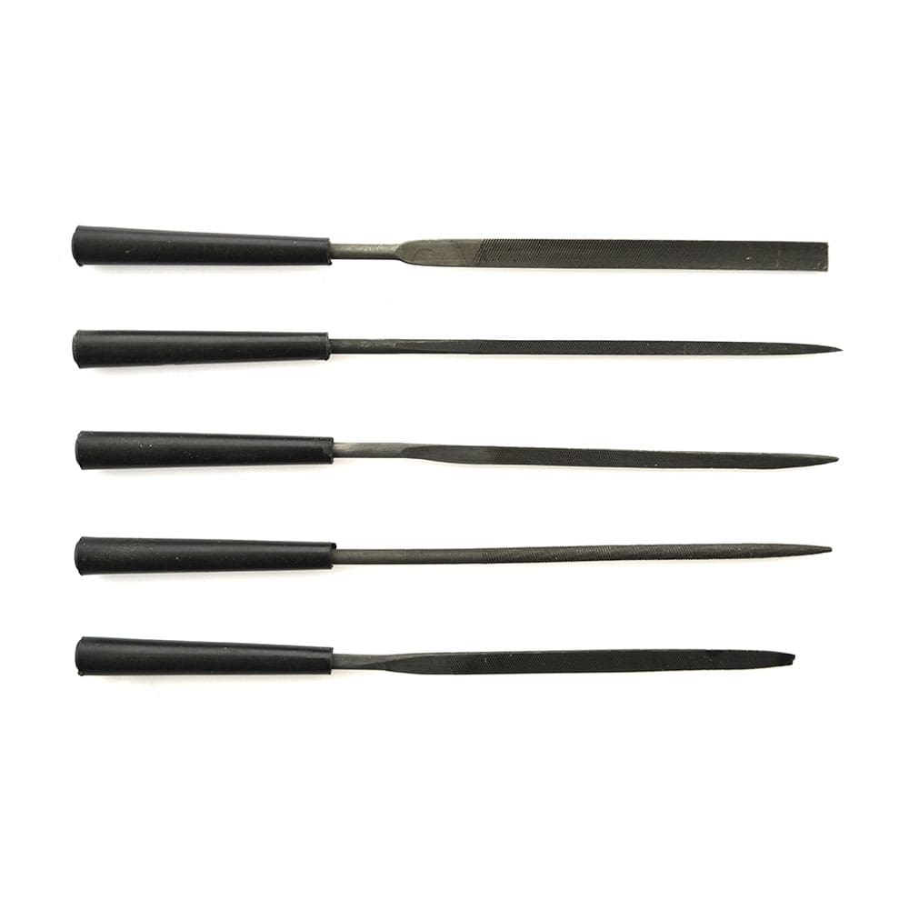 قیمت و خرید مجموعه 5 عددی سوهان دم موشی مدل HUGONG طول 140mm | عصرتولز