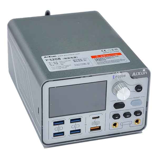 منبع تغذیه و شورت کیلر هوشمند آیکسون مدل JC AiXun P3208 منبع تغذیه و شورت کیلر هوشمند آیکسون مدل JC AiXun P3208