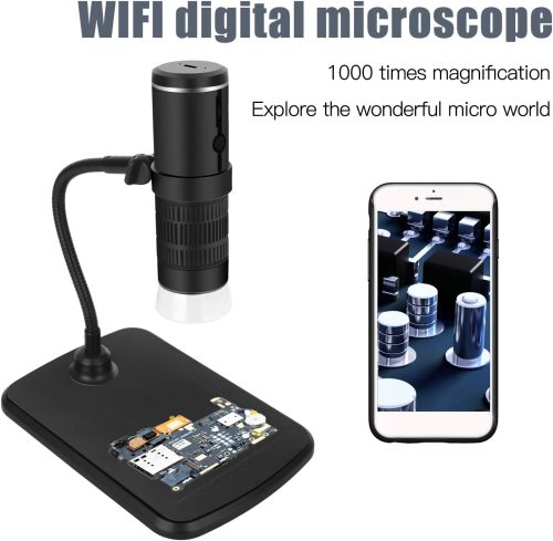 میکروسکوپ دیجیتال بیسیم مدل F210 wifi 1000X عصرتولز