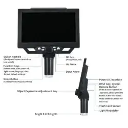 میکروسکوپ دیجیتال مدل Microscope G1600 عصرتولز