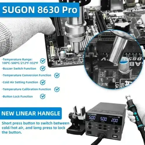 هیتر حرفه ای سوگون مدل SUGON 8630 pro عصرتولز