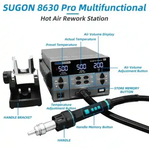 هیتر حرفه ای سوگون مدل SUGON 8630 pro عصرتولز