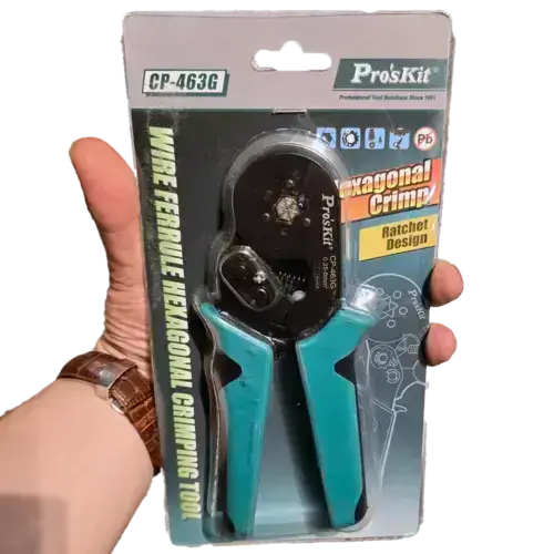 آچار پرس سر سیم وایرشو شش طرفه پروسکیت مدل Proskit CP-463G عصرتولز