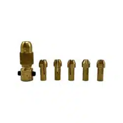 ست سه نظام فرز انگشتی با شفت 5.05mm مدل SHAFT 505 مجموعه 7 عددی