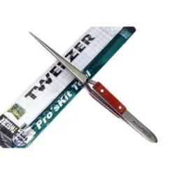 پنس معکوس سرصاف آهنربایی دسته چوبی پروسکیت مدل Proskit 1PK-118T سایز 165 میلی متر asrtools