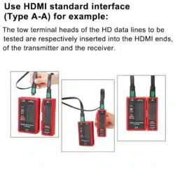 تستر کابل شبکه یونی تی مدل UNI-T UT681 HDMI عصرتولز