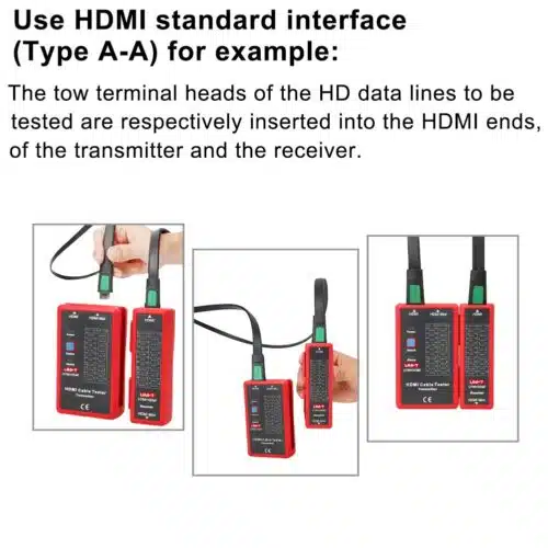 تستر کابل شبکه یونی تی مدل UNI-T UT681 HDMI عصرتولز