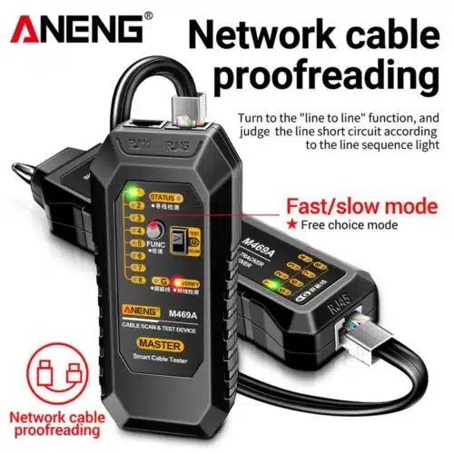 تستر کابل شبکه آننگ مدل ANENG M469A عصرتولز