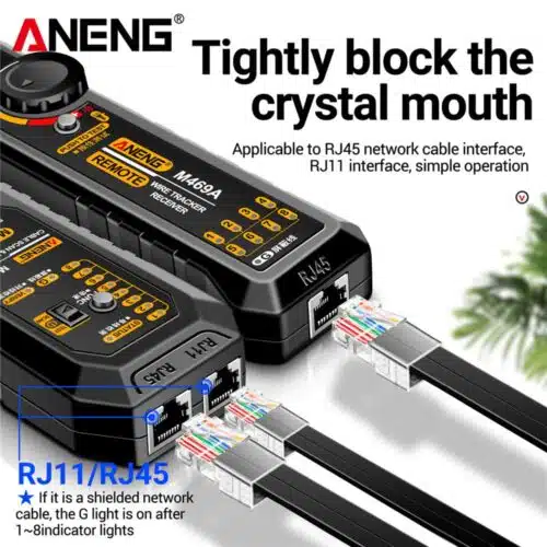 تستر کابل شبکه آننگ مدل ANENG M469A عصرتولز