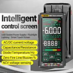 مولتی متر با صفحه نمایش لمسی آننگ مدل ANENG 683 عصرتولز