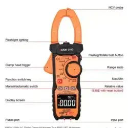 مولتی متر کلمپی ویکتور مدل VICTOR 610D عصرتولز