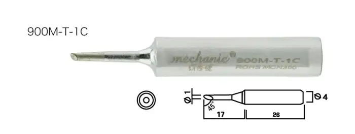 نوک هویه ماتیکی مکانیک مدل Mechanic 900M-T-1C MCN300 1 نوک هویه ماتیکی مکانیک مدل Mechanic 900M-T-1C MCN300