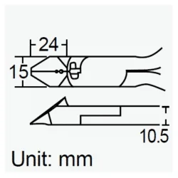 انبر سیم چین پروسکیت مدل Proskit PM-908 سایز 6 اینچ