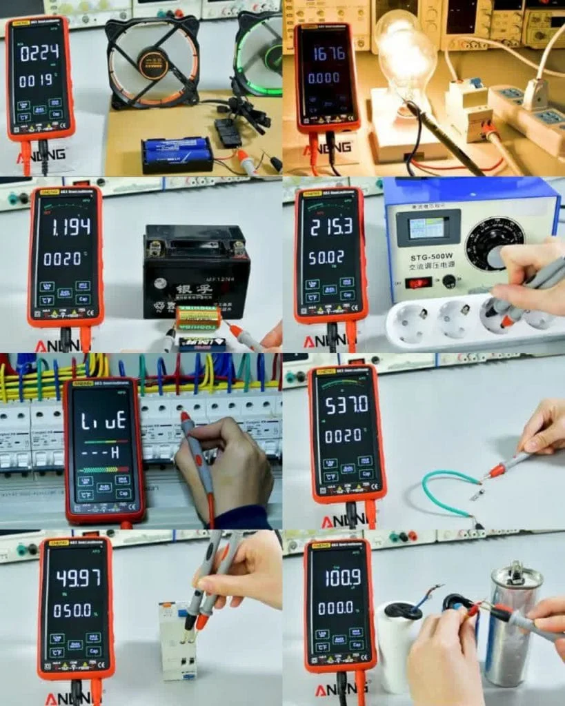 مولتی متر با صفحه نمایش لمسی آننگ مدل ANENG 683