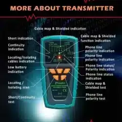 تستر شبکه و زوج یاب پروسکیت مدل ProsKit MT-7029 عصرتولز