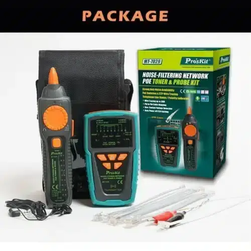 تستر شبکه و زوج یاب پروسکیت مدل ProsKit MT-7029 عصرتولز