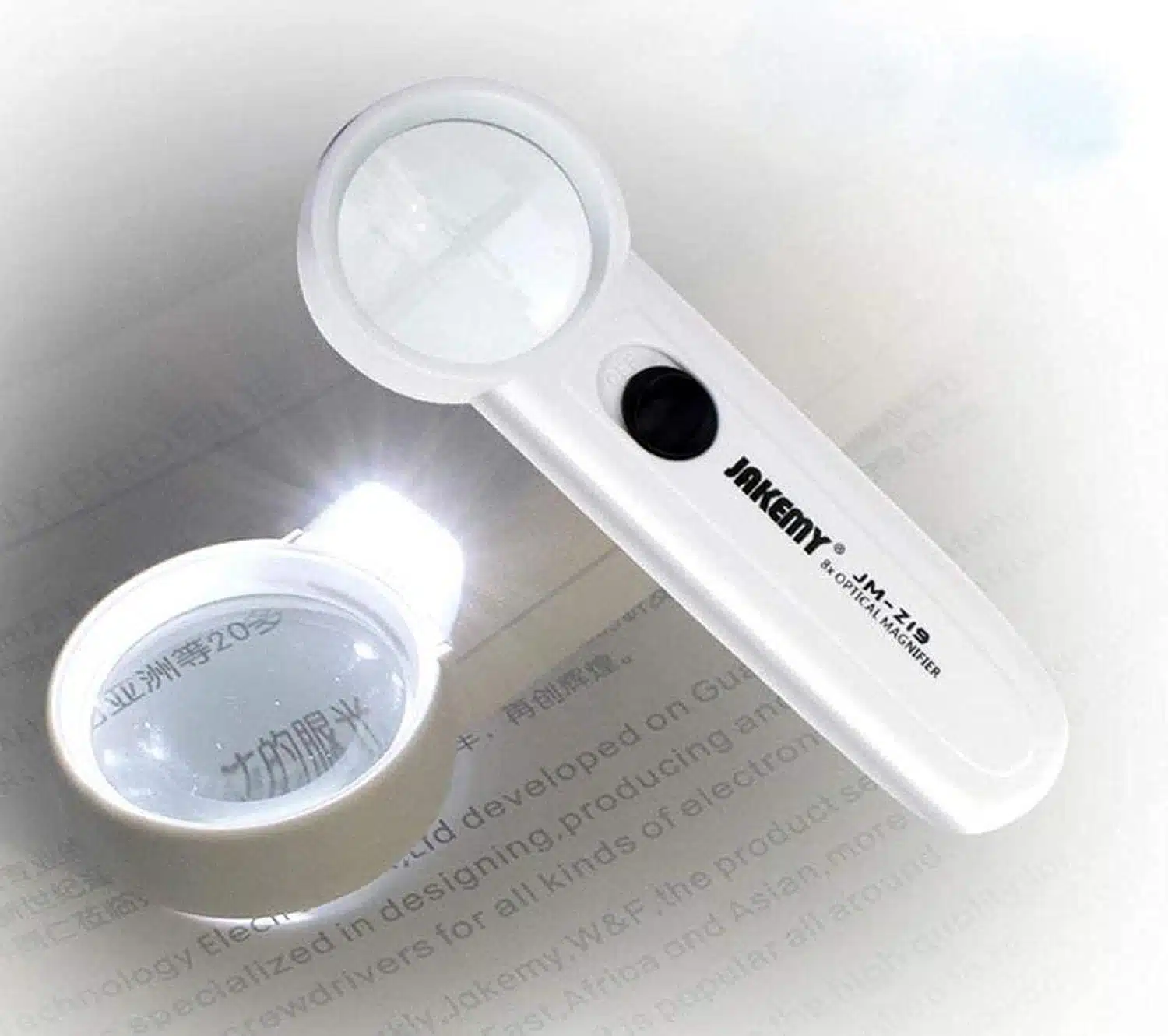 ذره بین دستی جک می مدل jakemy jm-z19 ذره بین دستی جک می مدل jakemy jm-z19