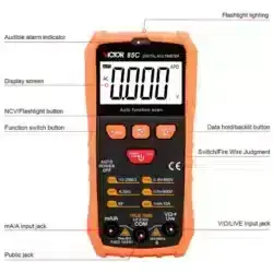 مولتی متر هوشمند ویکتور مدل Victor 85C عصرتولز