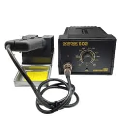 هویه پنسی گرداک مدل Gordak 902 توان 75 وات؛ 24VAC، دمای 200–480°C، ESD-Safe. مناسب باز/بست سریع قطعات SMD. خرید با پشتیبانی عصرتولز