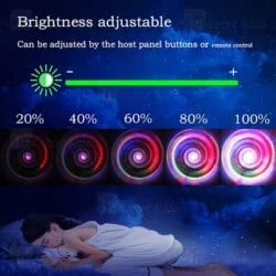 پروژکتور آسمان مجازی بیوا مدل Biva Galaxy Black Hole Projector Lamp LT-SKY01A عصرتولز