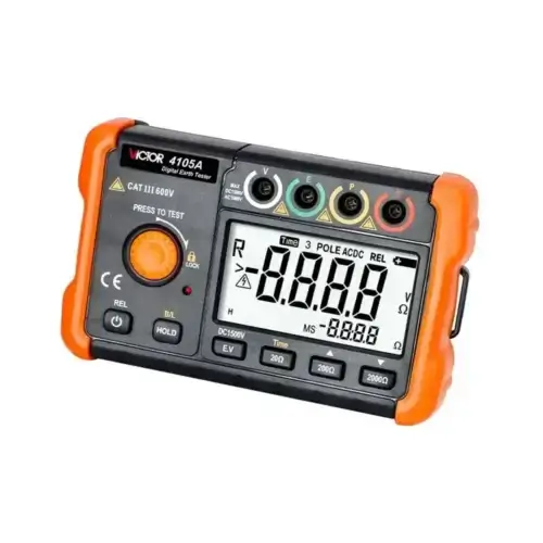 ارت تستر سه سیم ویکتور مدل Victor 4105A new