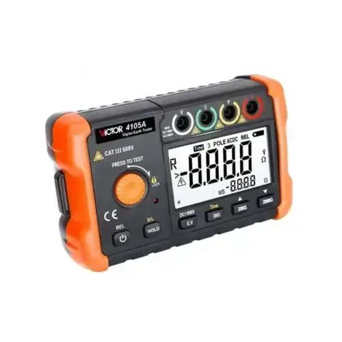 ارت تستر سه سیم ویکتور مدل Victor 4105A new