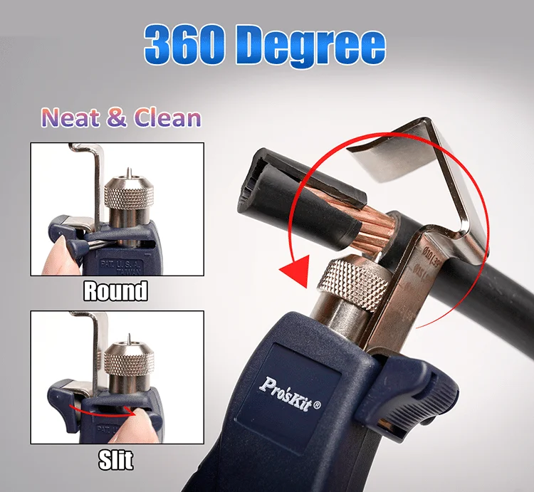 سیم و کابل لخت کن پروسکیت مدل Proskit 8PK-325 8 سیم و کابل لخت کن پروسکیت مدل Proskit 8PK-325