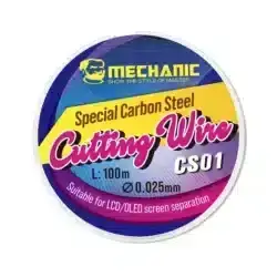 سیم جداکننده گلس مکانیک مدل MECHANIC CS01 0.025mm/100 m عصرتولز