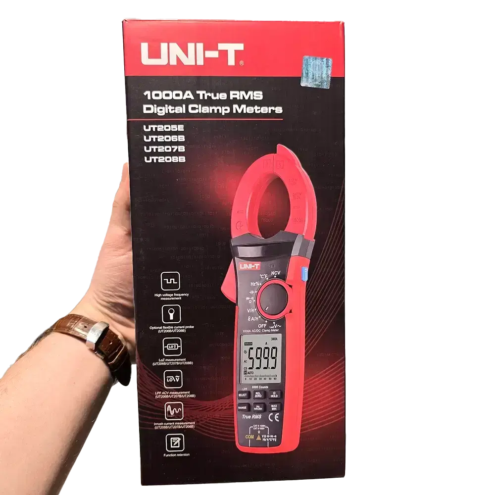 مولتی متر کلمپی یونی تی مدل UNI-T UT206B