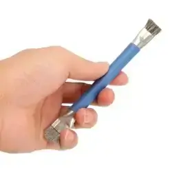 برس فرچه تمیزکننده برد یک سر سیمی یک سر پلاستیکی مدل LOUWEI BRUSH عصرتولز