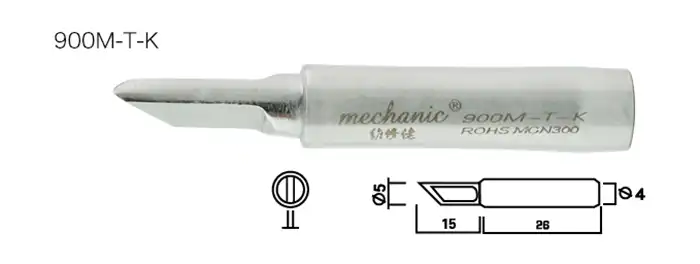 نوک هویه کاتری بزرگ مکانیک مدل Mechanic 900M-T-K MCN300 2 نوک هویه کاتری بزرگ مکانیک مدل Mechanic 900M-T-K MCN300