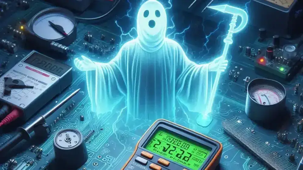 ولتاژ روح یا کاذب (GHOST VOLTAGE) چیست؟ گزینه LOZ VOTAGE در مولتی متر چیست؟