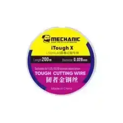 سیم جداکننده گلس مکانیک مدل MECHANIC iThough Max 0.028mm/200m