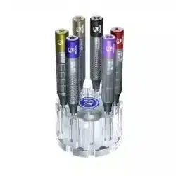 ست پیچ گوشتی موبایلی مکانیک مدل MECHANIC KING KONG مجموعه 6 عددی - تصویر 3