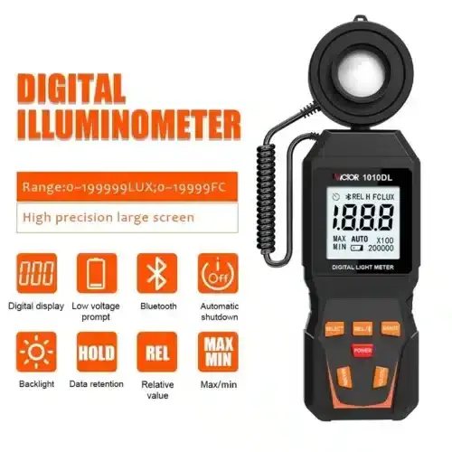 لوکس متر دیجیتال ویکتور مدل +VICTOR 1010D عصرتولز