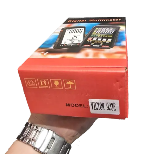 مولتی متر هوشمند با صفحه نمایش دیجیتال ویکتور مدل Victor VC-923E
