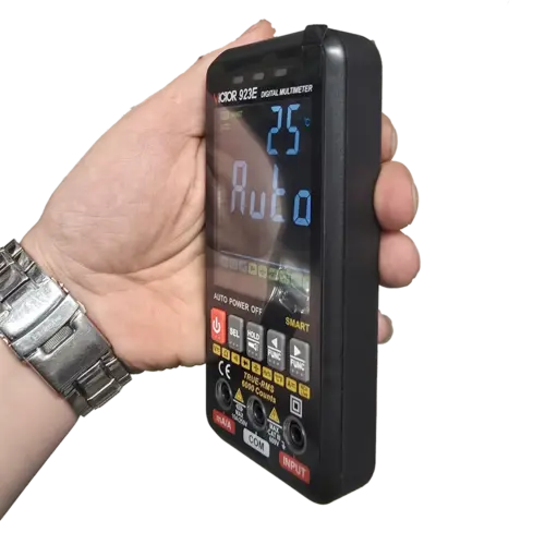 مولتی متر هوشمند با صفحه نمایش دیجیتال ویکتور مدل Victor VC-923E