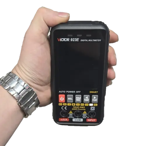 مولتی متر هوشمند با صفحه نمایش دیجیتال ویکتور مدل Victor VC-923E