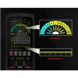 مولتی متر با صفحه نمایش لمسی دیجیتال ویکتور مدل Victor VC-923E عصرتولز